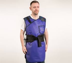 1109LF : Çift Katmanlı Antimon Kurşunsuz Tam Ön Örtüşen Tek Parça Önlük