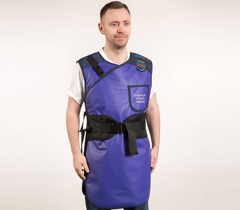 1109 : Hafifletilmiş Kurşun Alaşımlı Tam Ön Örtüşen Tek Parça Önlük